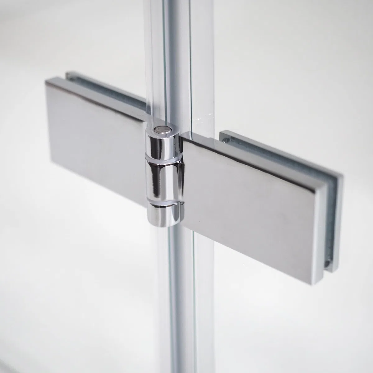 WITEN&NOCK Walk In Duschwand Dusche 120cm Drehfalttür Faltbare Duschtür Trennwand ESG Nano Glas 195cm