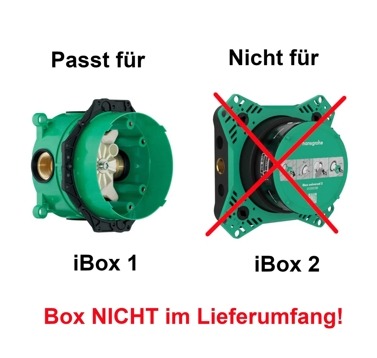 vanvilla Duschsystem Unterputz mit Duscharmatur Hansgrohe poliert HG01-ob