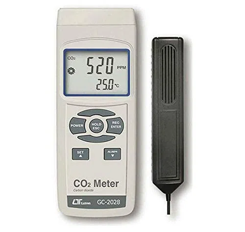Kohlendioxid Messgerät CO2 Detektor Kohlenmonoxid Abgas CO6